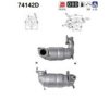 RENAU 2080000Q0B Catalytic Converter